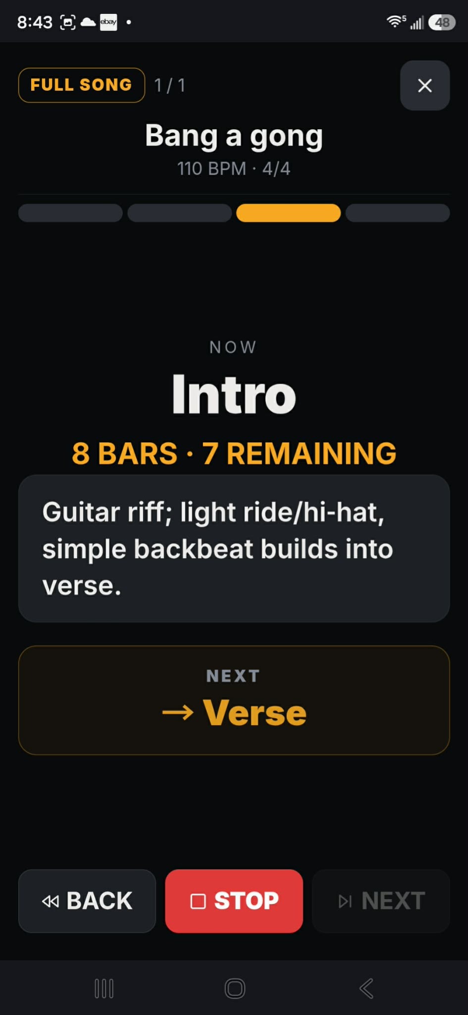 GroovePilot live mode